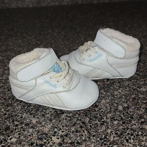 Vintage Reebok High Top Infant Baby Sneaker Reborn Shoes Size 1